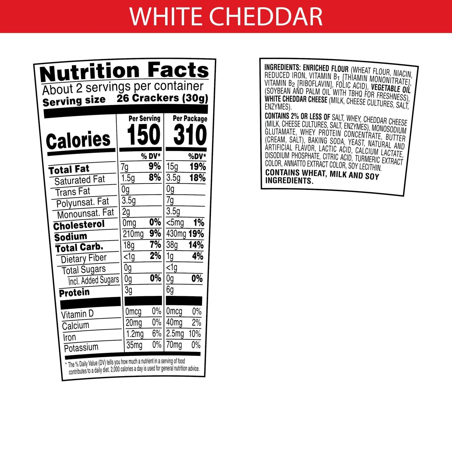 Cheez-It Baked Snack Cheese Crackers in a Cup, White Cheddar, Single Serve, 2.2 oz(Pack of 10)