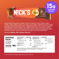 Nicks Protein Bars Chocolate Caramel | 15g protein | 190 calories | Low Carb Keto Friendly Snacks No Added Sugar (Multipack 24