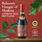 Giusti Italian Balsamic Vinegar - Thick & Balanced Aceto Balsamico di Modena - 8.45 fl oz (250ml) - Black