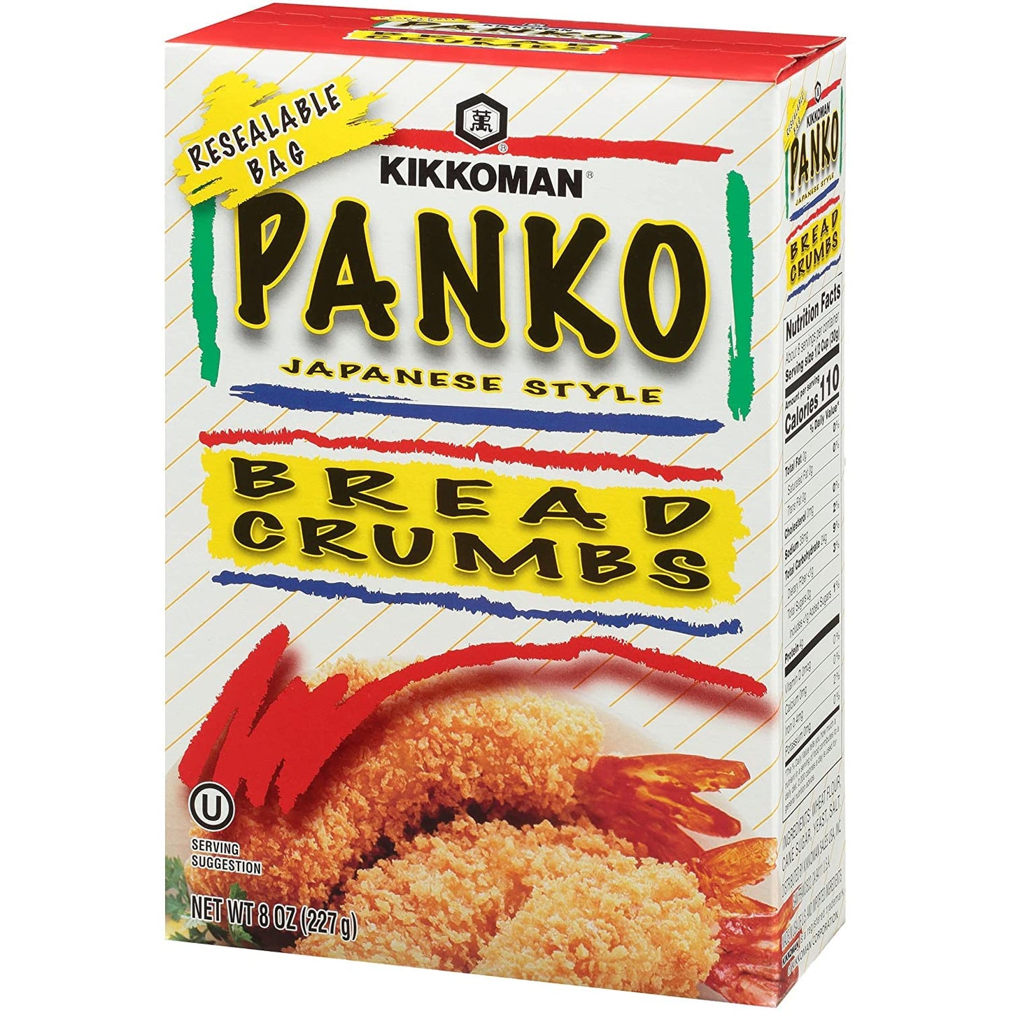 Kikkoman Panko Japanese Style Bread Crumbs, 8 Oz Pack Of 2