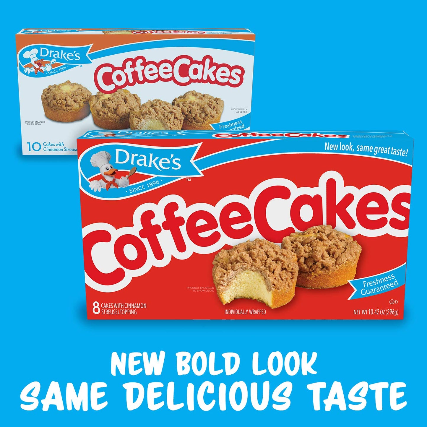 Drake'S Coffee Cakes, 40 Individually Wrapped Breakfast Pastries (5 Boxes)
