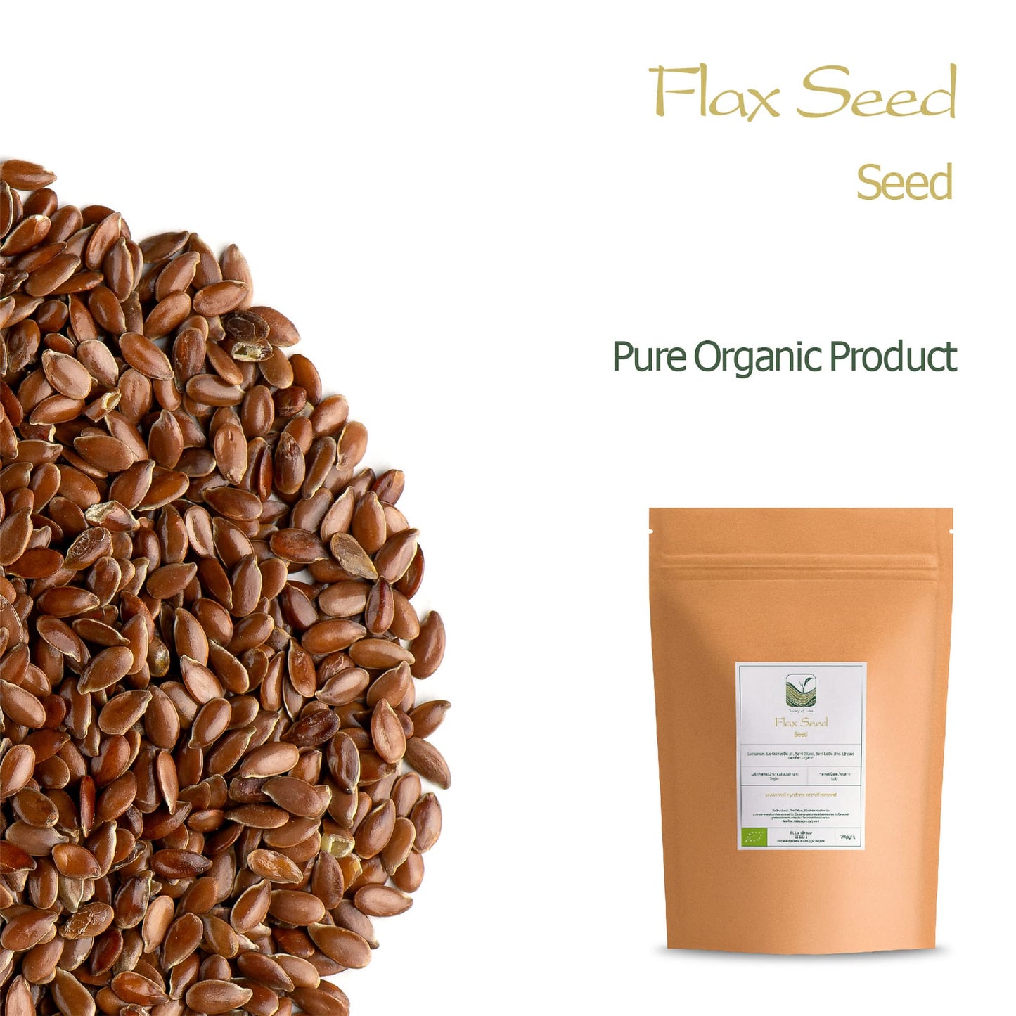 Whole Flax Seeds Organic Flaxseed - Culinairy Grade Flax Seed - Linseed - Linseeds Flaxseeds Whole Flaxseed Linseed Seeds Flex S