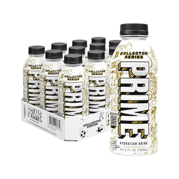 PRIME Hydration Collector Series  Sports Drinks  Electrolyte Enhanced for Replenishing Fluids  250mg BCAAs  B Vitamins  Antioxidants  Low Sugar  16.9 Fl Oz  12 Pack