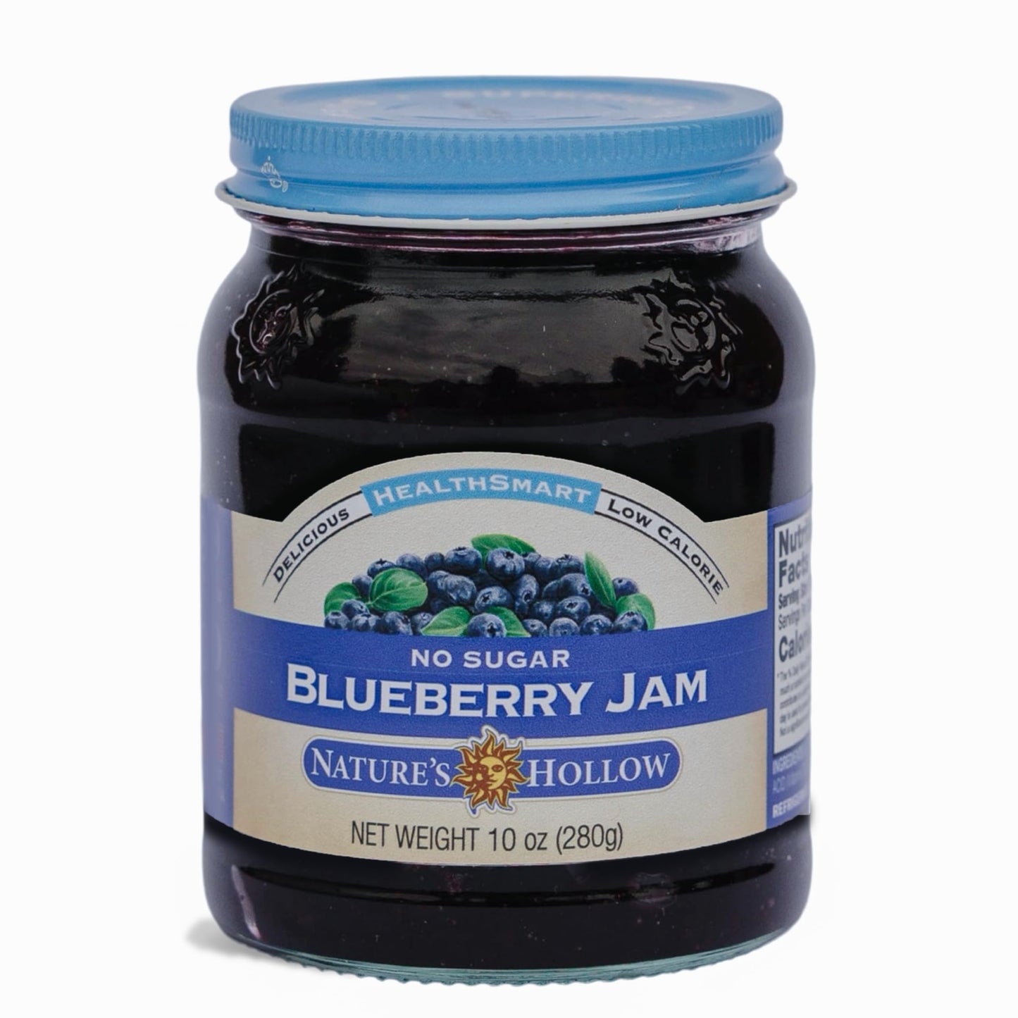 Nature'S Hollow Blueberry Jam: Sugar Free Jam And Preserves, Low Cal, Non Gmo, Keto Jam, Vegan, Gluten Free, And Diabetic Friend