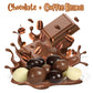 Gourmet Chocolate Covered Espresso Beans Medley By Its Delish, 1 Lb (16 Oz) Bulk Bag - Mix Of Dark, Milk & White Chocolate Cover