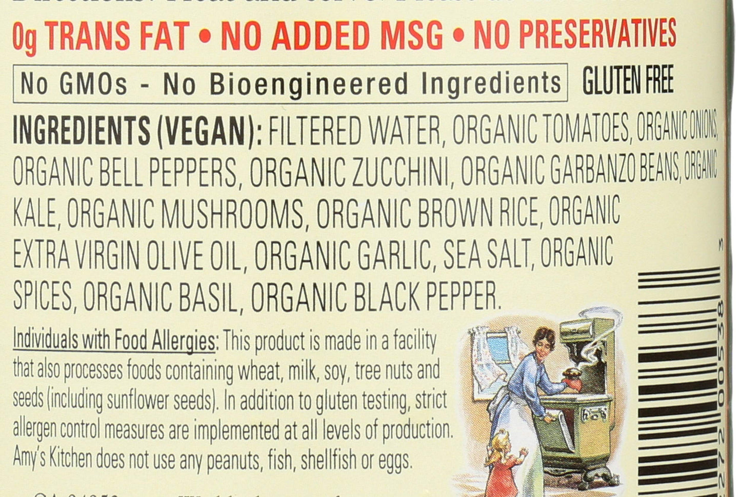 Amys - Organic Soup - Vegetarian Hearty Italian - Case Of 12 - 14 Oz(D0102H5Kh56)