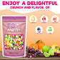 Freeze Dried Candy Tarts Mini Crunch- Light Crunchy Sweetness, 4 Oz Flavors- Variety Mixed Fruit Punch. Tarts Mini Resealable Ba