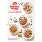 Post Wheat n Bran Shredded Wheat Cereal, 18 oz - Excellent Source of Fiber, Kosher Breakfast Option, 1 Count