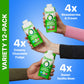 Orgain Organic Nutritional Protein Shake  16g Grass Fed Whey Protein  Meal Replacement  20 Vitamins & Minerals  Fruits & Vegetables  Variety Pack  Chocolate  Vanilla  Strawberry  11 Fl Oz (12 Pack)
