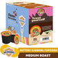 Crazy Cup Flavored Decaf Coffee Pods, Decaffeinated Buttery Caramel Popcorn Coffee Pods For K Cup Keurig Machines, Brew Hot Or I