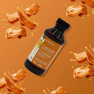 Lorann Oils Caramel Bakery Emulsion: Rich Caramel, Perfect For Boosting Sweet Caramel Notes In Cakes, Cookies & Desserts, Gluten