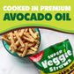 Jacksons Super Veggie Straws Variety Pack - Gluten Free, Made with Avocado Oil, 5 oz (Pack of 6) - Ranch, Cheddar, Sea Salt