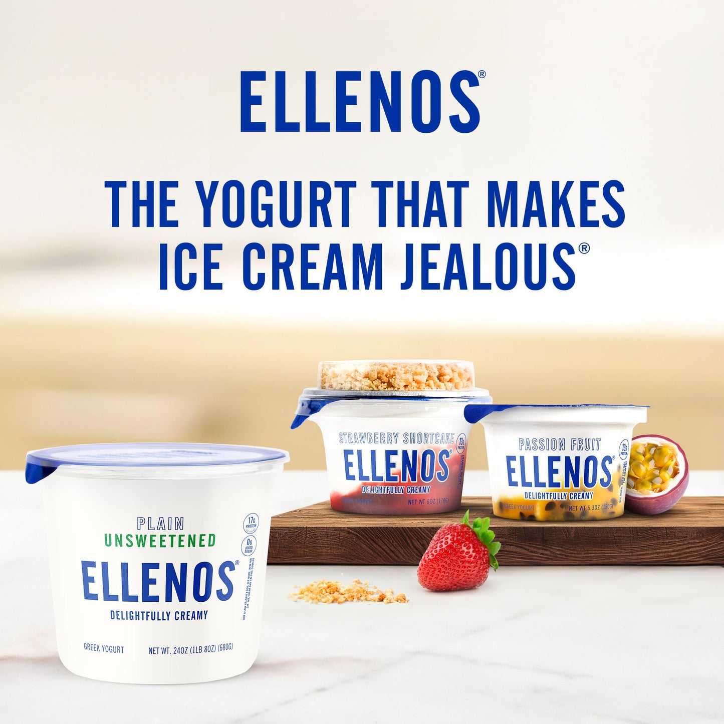 Ellenos Pink Guava Yogurt, 5.3 Oz