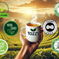 Tozzy Usda Organic Turmeric Ginger Tea - 100 Count (Pyramid Tea Bags) | Pure Plant-Based Ingredients | Eco-Conscious Packaging