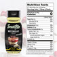 Sugar Free WHITE CHOCOLATE Syrup Zero Calories and Fat Free Topping, 11.1 FL OZ - No Sugar White Chocolate Syrup Dessert Topping