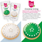 Cake Mate Easter Cookie Decorating Kit - White & Green Icing, Rainbow Sprinkles - Perfect for Cookies, Brownies, Ice Cream