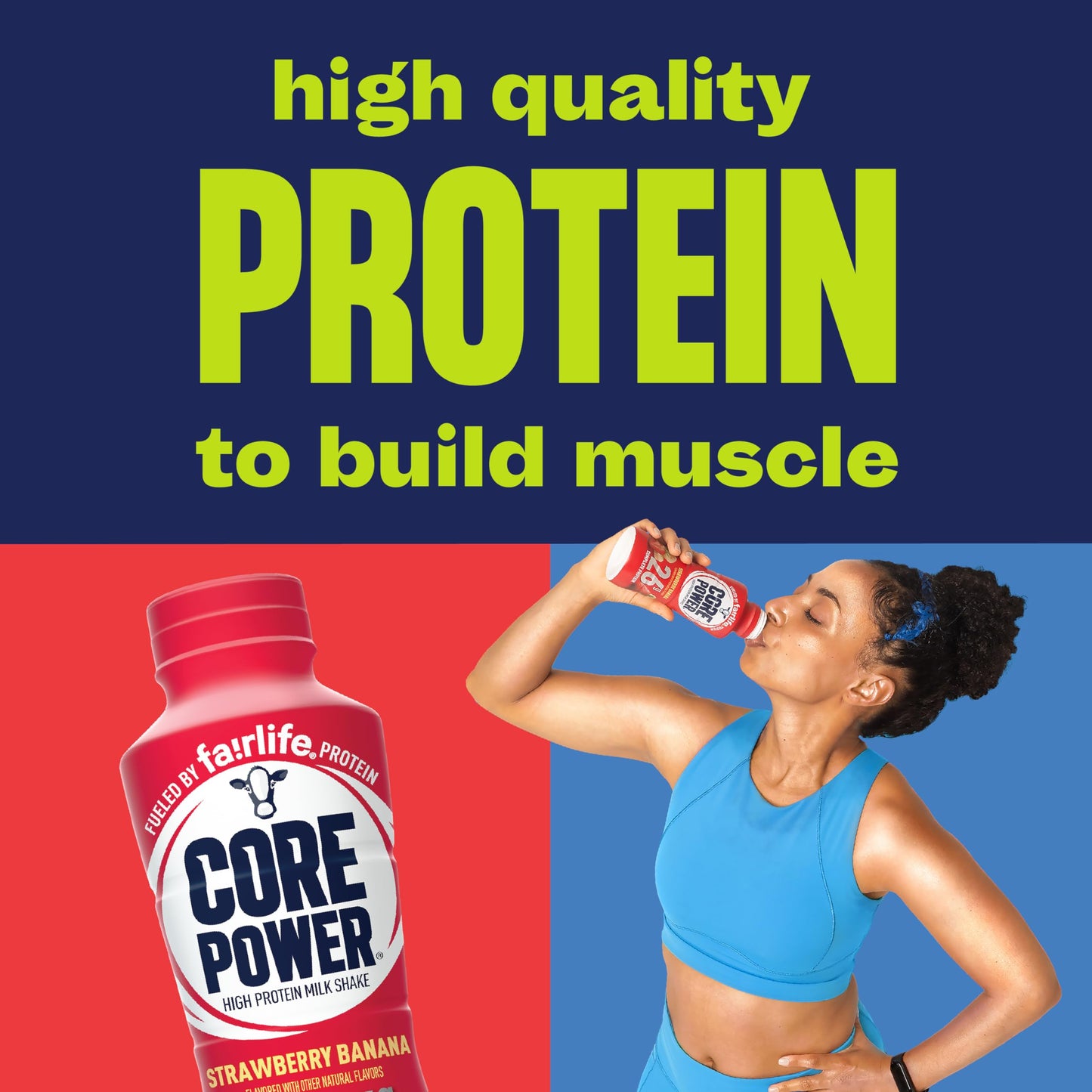 Core Power High Protein (26g) Shake  Strawberry Banana  14 fl oz