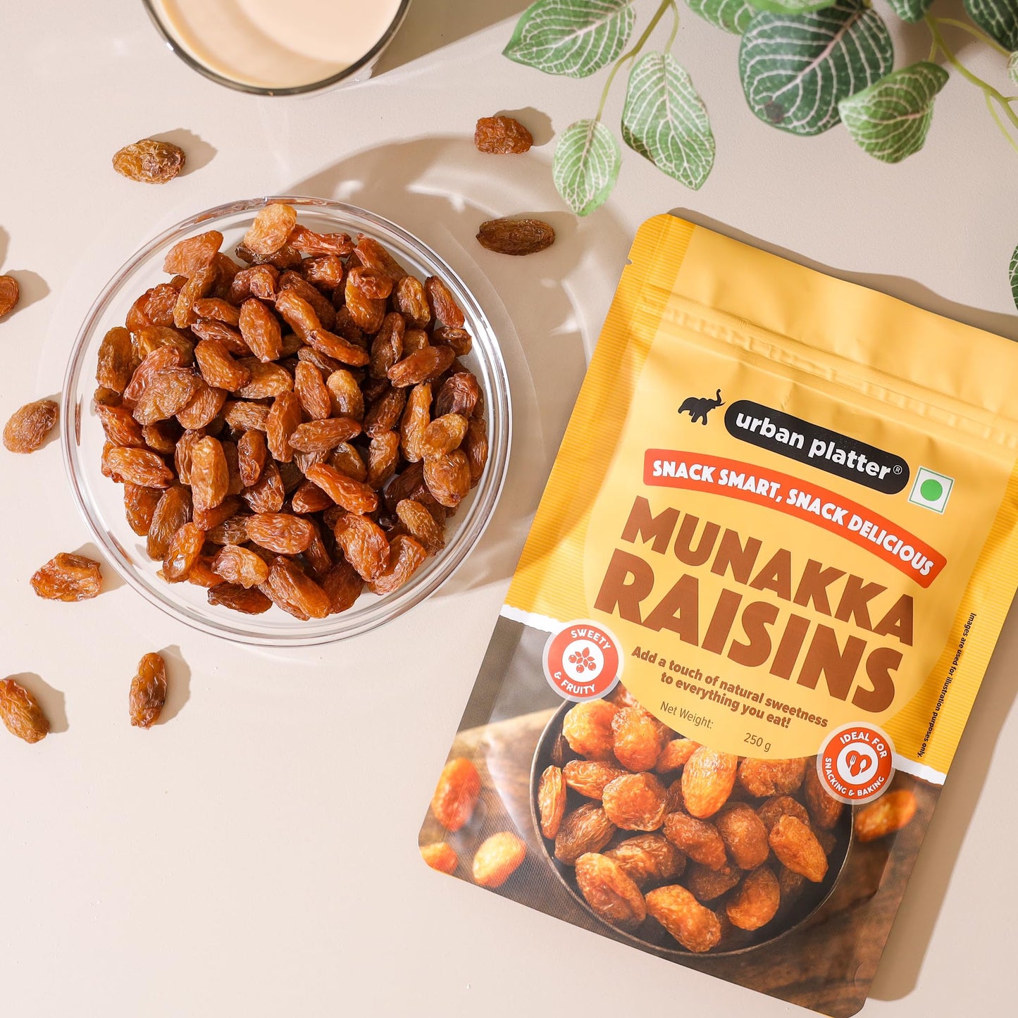 Urban Platter Afghan Munakka Raisins, 400G