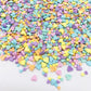 Valentines Sprinkles Edible Multicolor Hearts Sprinkles Purple and Yellow Mixed Cupcake Cake Decoration Cake Cookie IceCream Don