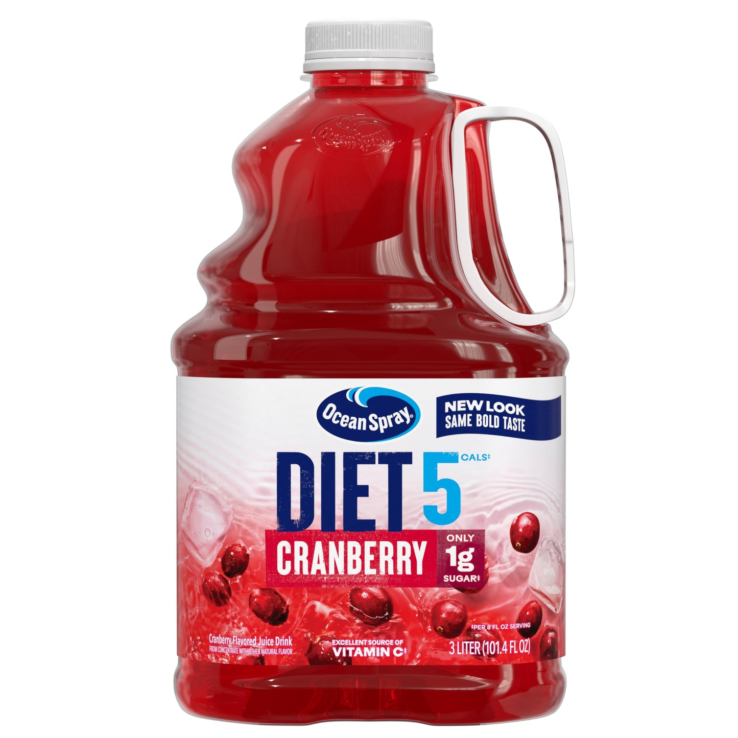 Ocean Spray® Diet Cranberry Juice Drink, 101.4 Fl Oz, Pack of 6, Model 20309