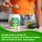 Orgain Supreme Greens Powder, 25 Organic Greens, 50 Superfoods, Vegan, 8.48 Ounce, Green Apple Flavor