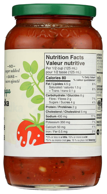365 By Whole Foods Market, Organic Creamy Spirit-Inspired Flavor Pasta Sauce, 25 Ounce