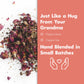 Big Heart Tea Co. Cup of Love Red Rose Tea Bags - Organic Herbal Decaf, 50 Pack, Zero Plastic Sachets