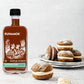 Runamok Maple Peppermint Bark Infused Maple Syrup - Gluten Free Natural Sweetener - 8.45 Fl Oz (Pack of 1)