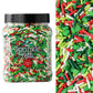 Sweets Indeed Bulk Christmas Sprinkles - 1.2 lb Bulk Jar | Holiday Red  Green & White Sprinkle Blend for Cookies  Cakes  Cupcakes & Bakeries
