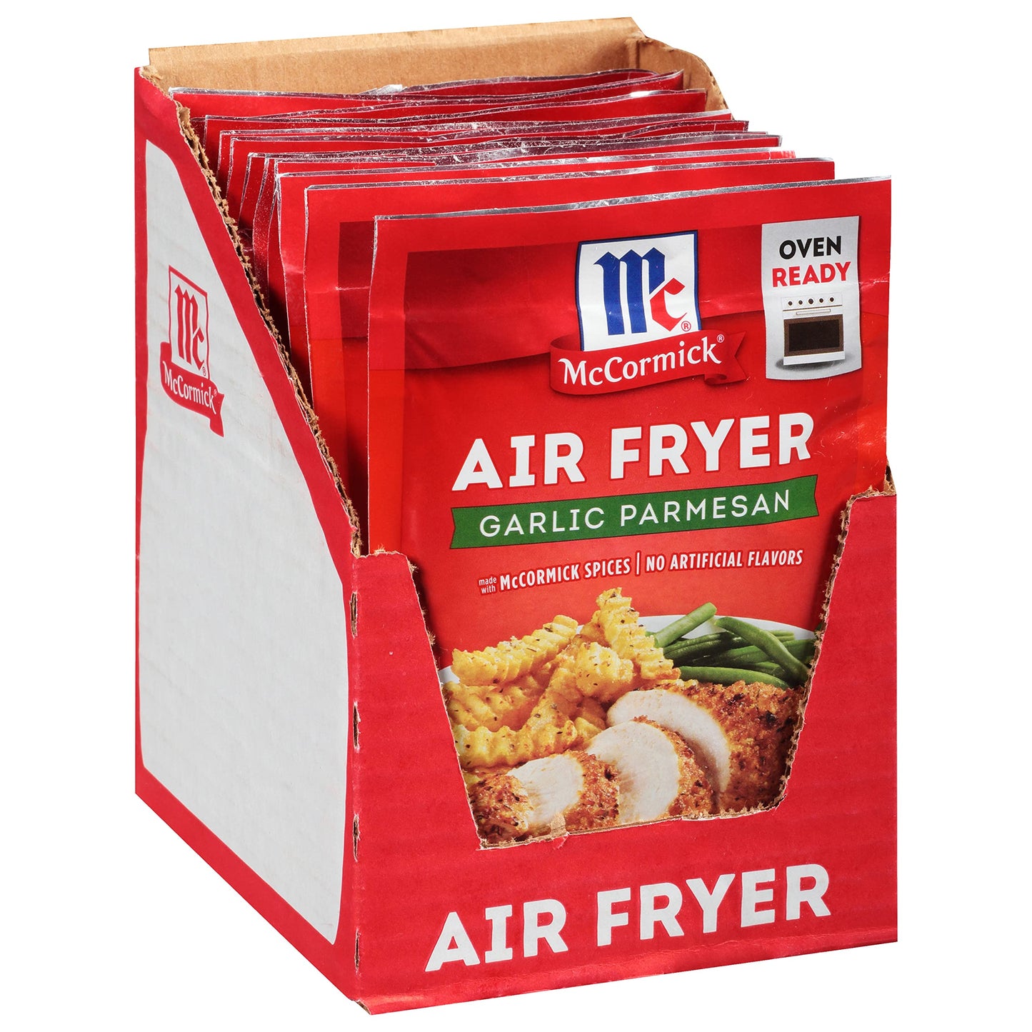 Mccormick Air Fryer Garlic Parmesan Seasoning Mix, 1.25 Oz (Pack Of 12)