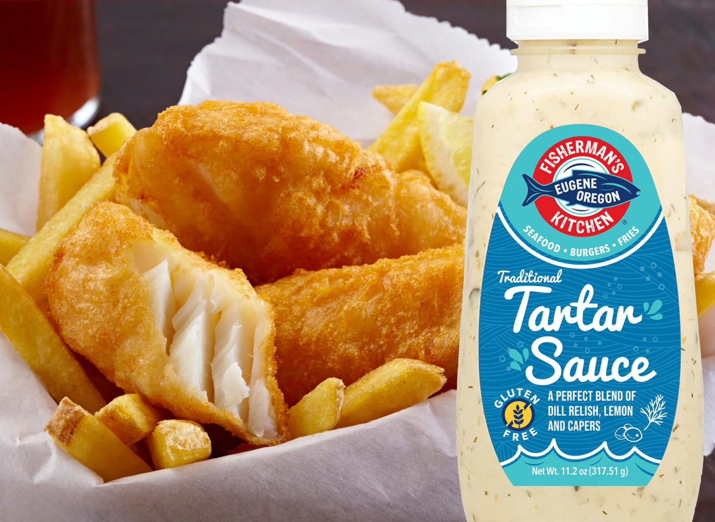Fishermans Kitchen Traditional Tartar Sauce (2 Pack)