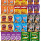 Snacks Variety Pack For Adults - Snack Pack Care Package - Party Mix Snack Mix Gift Box - Chex Mix Individual Packs Bulk Assortment (32 Pack)