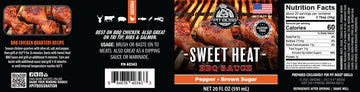 Pit Boss Sweet Heat BBQ Sauce, 20 Fl Oz, Ideal for Grilling and Marinating