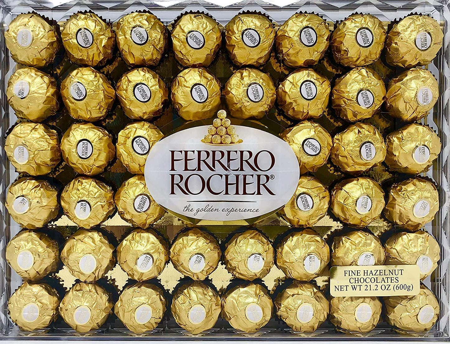 Ready Set Gourmet Ferrero Rocher Halloween Value Pack, 48 ct, 1.32 lb - Creamy Hazelnut Chocolates for Parties and Special Occasions