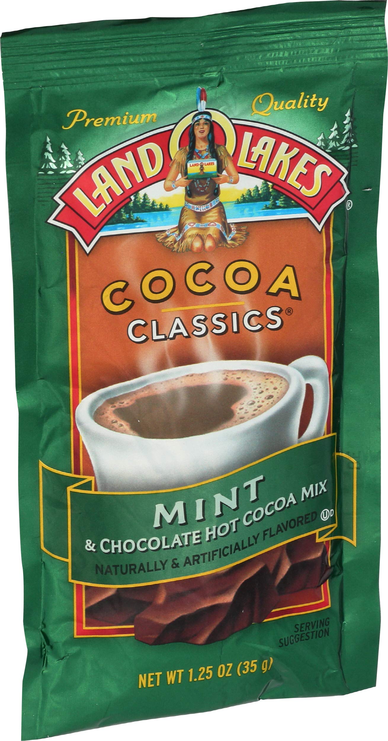 Land O Lakes Cocoa Mix, Classic Mint, 35 Grams