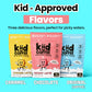 kiid Coffee - Caffeine-Free Organic Coffee for Kids - 12 Servings, 12 Vitamins & Minerals, Gluten-Free, Caramel Flavor