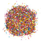 Dye Free Sprinkles - Natural Rainbow Sprinkle - No Artificial Dyes - Kid Friendly - 100% Natural, Gluten Free, Vegan, Lactose Free, Bulk - 1.5 Pounds
