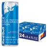 Red Bull Energy Drink, Sea Blue Edition, 80mg Caffeine, 8.4 Fl Oz, Pack of 24 Cans (6 Packs of 4)