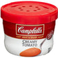 Campbell s Creamy Tomato Soup, 15.4 Oz Microwavable Bowl (Case of 8)