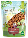 Food to Live Organic Hazelnuts, 4 Pounds - Non-GMO, Raw Filberts, Whole, Shelled, Unsalted, Kosher, Vegan, Bulk. Crunchy, Wholes