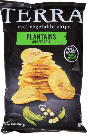 Terra Chips, Plantain Sea Salt, 5 Oz