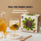 [Nokchawon] Oriental Raisin Tree Tea, Hovenia Dulcis Premium Pure Herbal Tea, Korean Tea, 40 Count Tea Bags, 1.41Oz(40G)