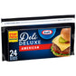 Kraft Deli Deluxe American Cheese Slices, 16 oz Pack, 24 Slices