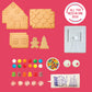 NABISCO Create-A-Treat E-Z Build Gingerbread House Decorating Kit, Holiday Gift, 27.3 oz + Bonus OREO Mini Cookie Snack Pack