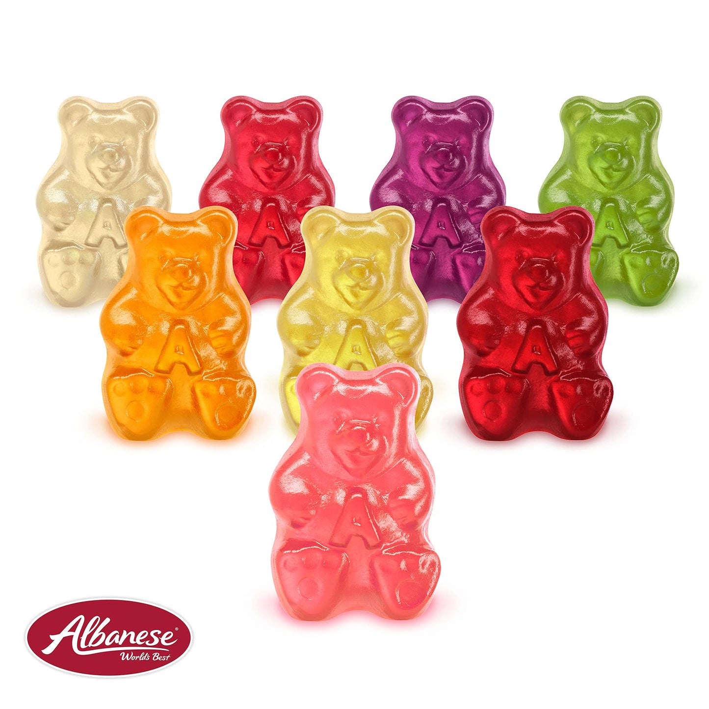 Albanese World'S Best True To Fruit - Exotic Fruits Gummies, 7.75Oz Bag Of Candy (Pack Of 6), Individually Wrapped Soft & Chewy