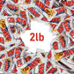 Peanut Caramel Candy Bars Snack Size 2Lb Bulk for Home Snacking, Movie, or Office Break Hours - Delicious Individually Wrapped P
