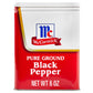 McCormick Pure Ground Black Pepper, 6 oz, 100% Pure, Pack of 1