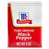 McCormick Pure Ground Black Pepper, 6 oz, 100% Pure, Pack of 1