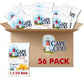 Cape Cod Potato Chips, Original Kettle Cooked Chips, Snack Bags 1.5 Oz (56 Count)