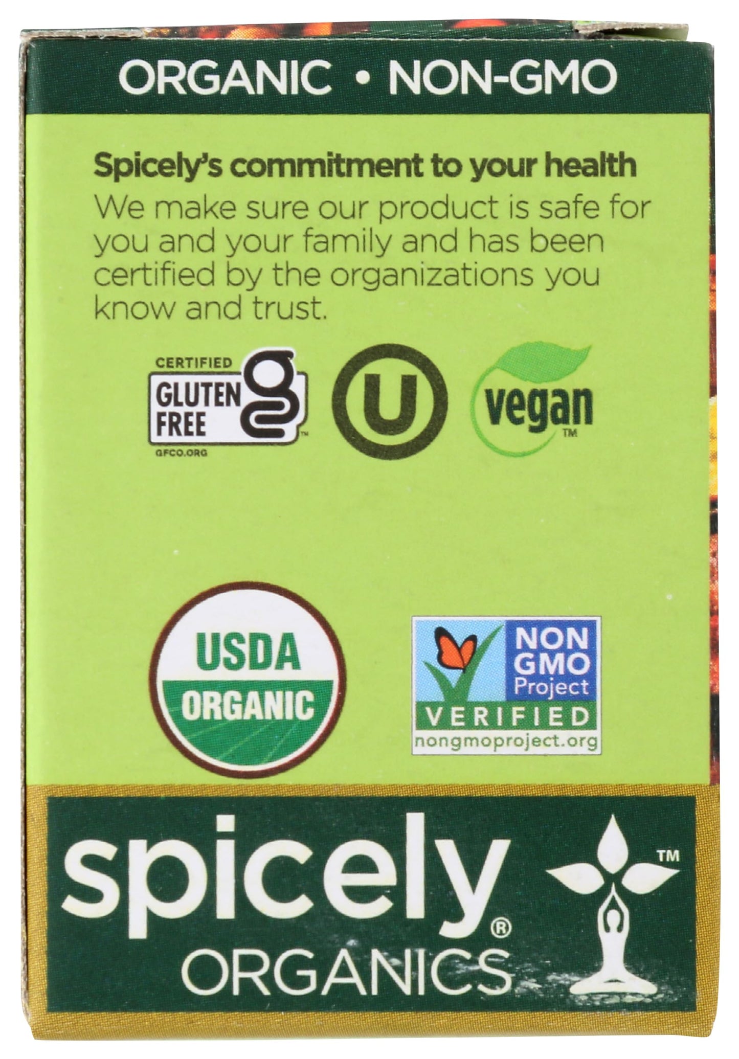 Spicely Organic Seasoning Greek 0.20 Ounce Ecobox Certified Gluten Free